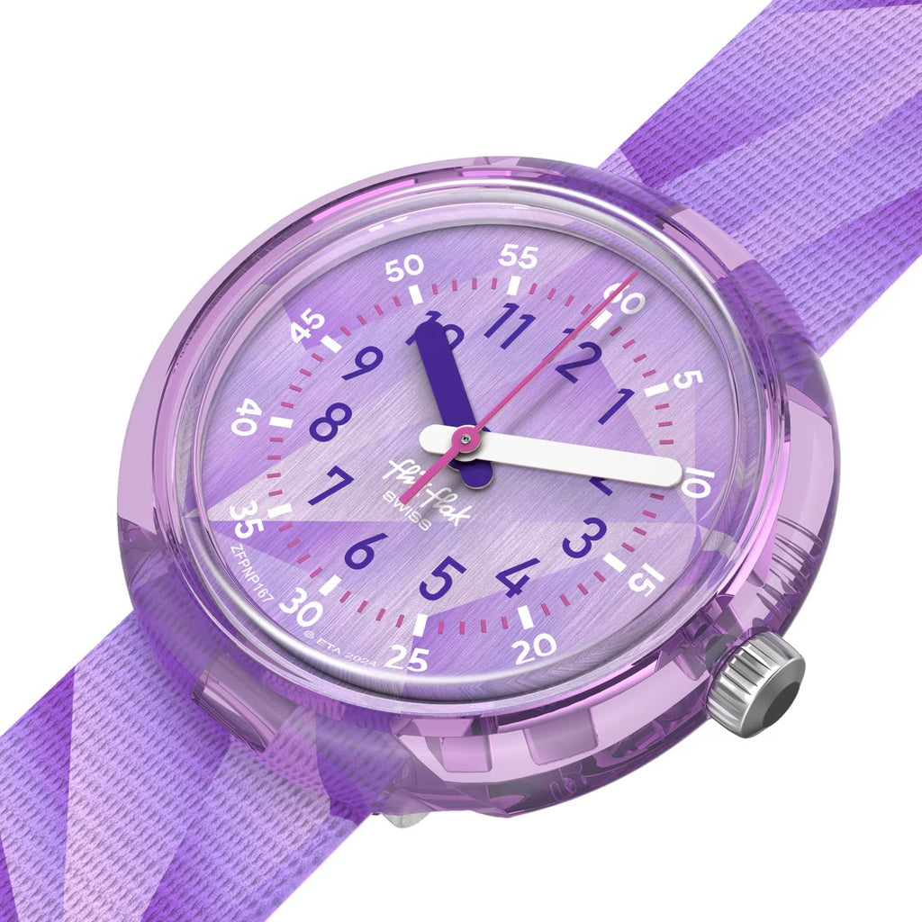 Montre Flik Flak Purple Prism