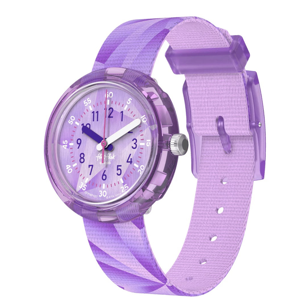 Montre Flik Flak Purple Prism