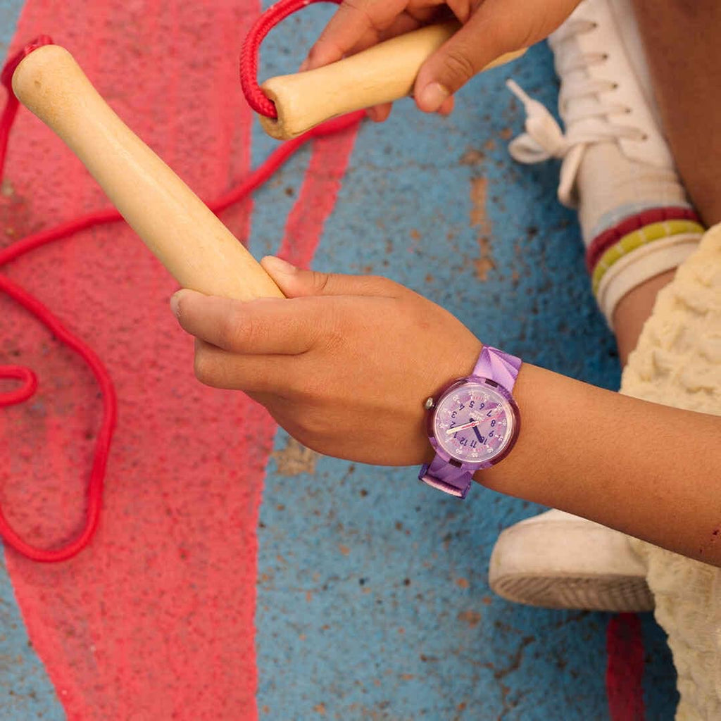 Montre Flik Flak Purple Prism