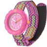 MONTRE FLIK FLAK LOOP IN PINK