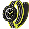 MONTRE FLIK FLAK LOOP IN NEON