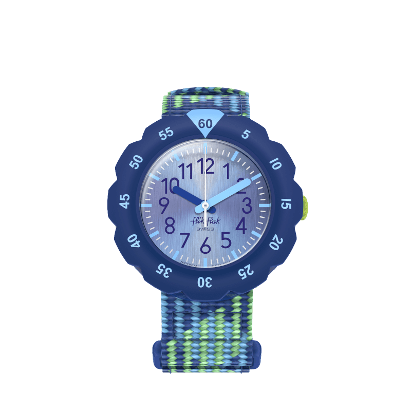 MONTRE FLIK FLAK LOOP IN BLUE