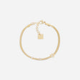 BRACELET ZAG HEMERA ACIER DORÉ