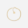 BRACELET ZAG HEMERA ACIER DORÉ