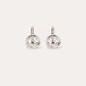 GAS BIJOUX BOUCLES D'OREILLES COMETE PETIT MODELE ARGENTEES