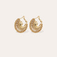 GAS BIJOUX BOUCLES D'OREILLES IZZIA PETIT MODELE DOREES