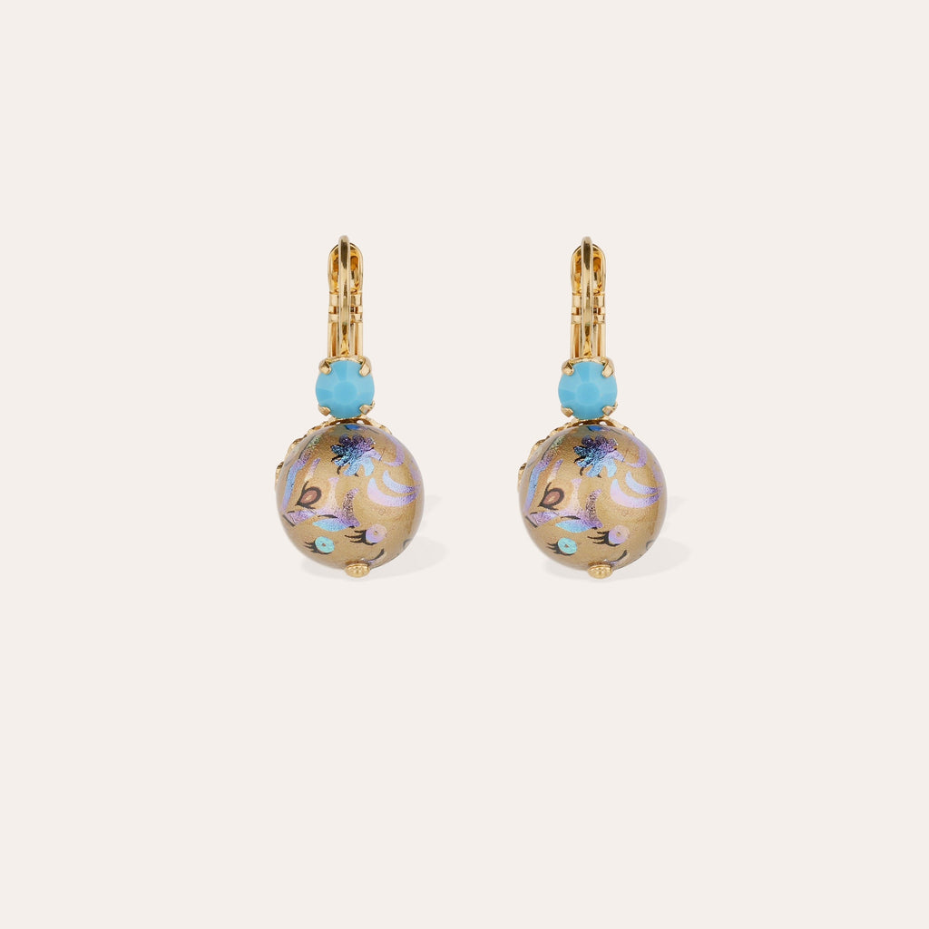 Gas Bijoux boucles d'oreilles Décalco Mini dorées