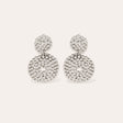 GAS BIJOUX BOUCLES D'OREILLES ONDE LUCKY PETIT MODELE ARGENTE