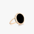 BAGUE GINETTE NY BABY DISC OR ROSE