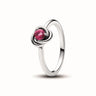 Bague Pandora Cercles de l'Éternité Rose
