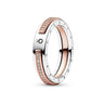 Bague Pandora Signature et Pavé Bimatière
