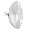 BAGUE SCULPTURAL CALVIN KLEIN REFLECT ACIER