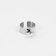 BAGUE ZAG SOLARIA ACIER ETOILE