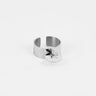 BAGUE ZAG SOLARIA ACIER ETOILE