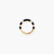 BAGUE AURÉLIE BIDERMANN POSITANO NOIRE