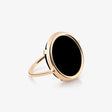 BAGUE GINETTE NY DISC OR ROSE
