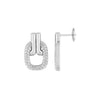 BOUCLES D'OREILLES GUY LAROCHE ARGENT