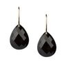 MORGANNE BELLO BOUCLES D'OREILLE ALMA OR JAUNE ONYX
