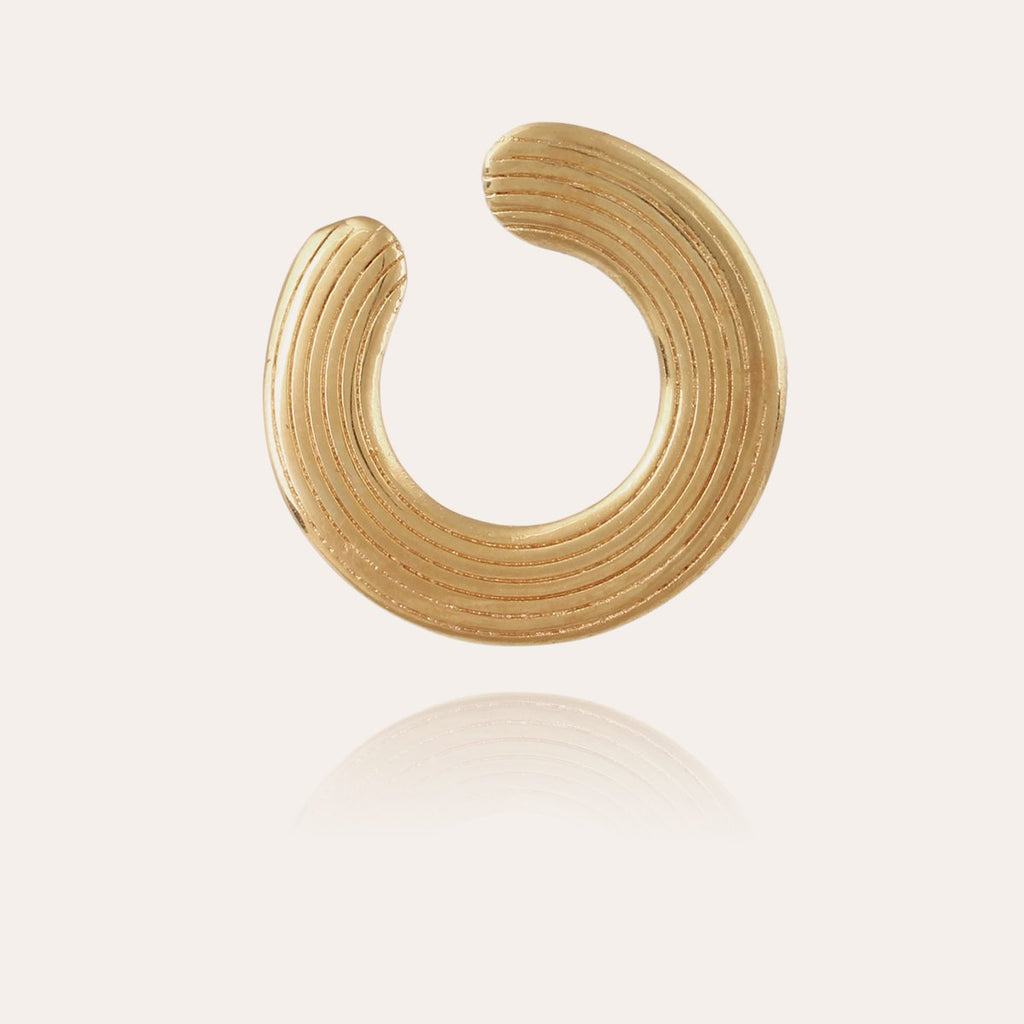 Gas Bijoux boucles d'oreilles Poni dorées