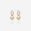 BOUCLES D'OREILLES ZAG ROSSI ACIER DORÉ
