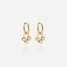 BOUCLES D'OREILLES ZAG ROSSI ACIER DORÉ