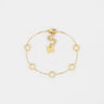 BRACELET ZAG CAL ACIER DORÉ