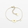 BRACELET EL PASO ZAG ACIER DORÉ