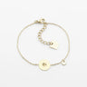 BRACELET EL PASO ZAG ACIER DORÉ
