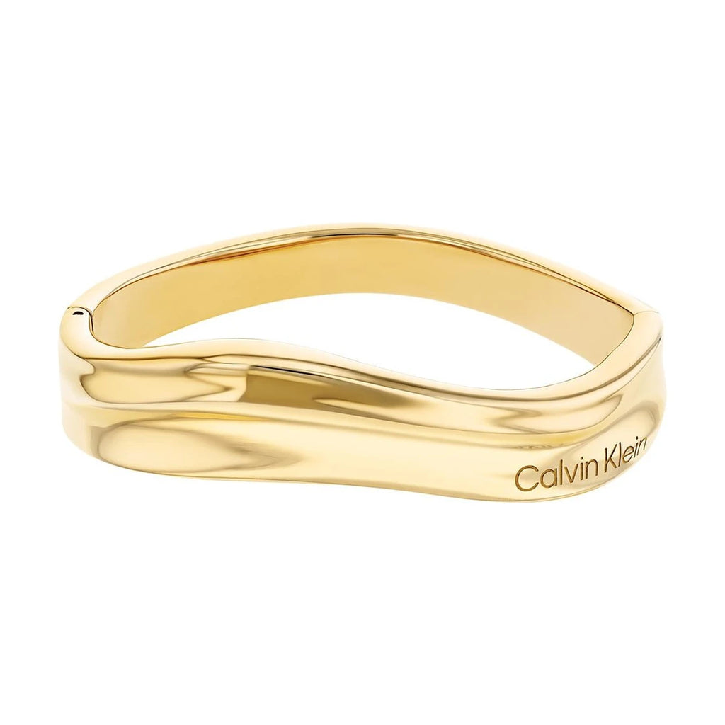 BRACELET CALVIN KLEIN SCULPTURAL ELEMENTAL DORE OR JAUNE