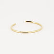 BRACELET ZAG JONC SAN ACIER DORÉ