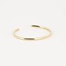 BRACELET ZAG JONC SAN ACIER DORÉ