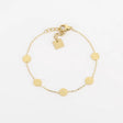 BRACELET ZAG MAHANA ACIER DORÉ