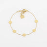 BRACELET ZAG MAHANA ACIER DORÉ