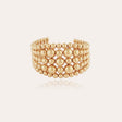 GAS BIJOUX BRACELET MULTIPERLA DORE
