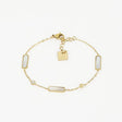 BRACELET ZAG SCREEN ACIER DORÉ