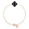 BRACELET MORGANNE BELLO VICTORIA ONYX OR ROSE