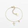 BRACELET ZAG WEDDING ACIER DORÉ