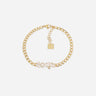 BRACELET ZAG COSIA ACIER DORÉ