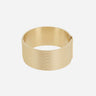 BRACELET JONCS ZAG PALANCIA ACIER DORÉ