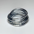 Jonc Bouddhiste Mantra Silver - Maison Izel