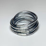 Jonc Bouddhiste Mantra Silver - Maison Izel