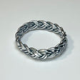 Jonc Bouddhiste Tressé Double Silver - Maison Izel
