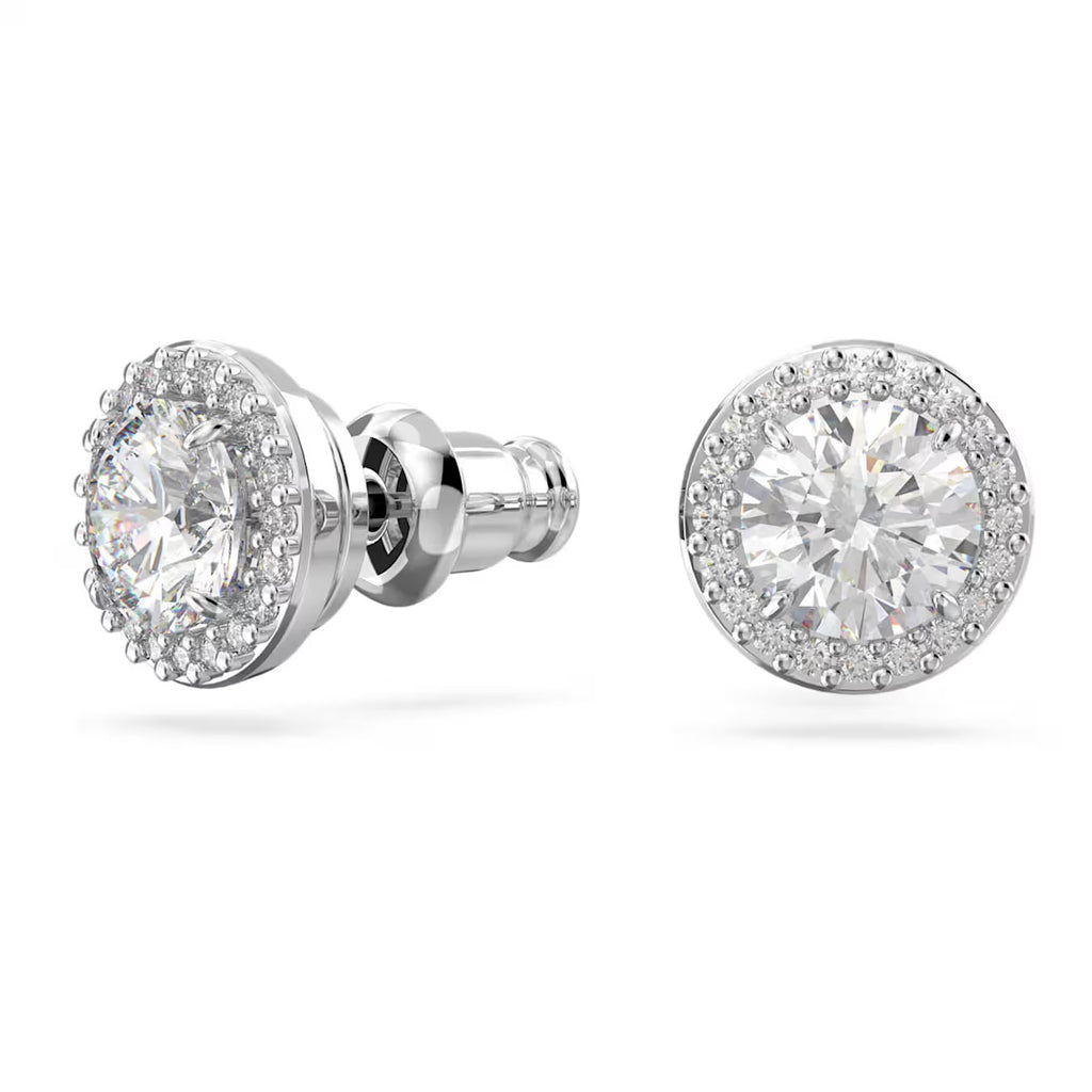 Clous d'oreilles Constella Swarovski
Taille ronde, Pavé, Blanches, Métal rhodié