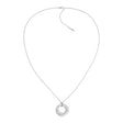 COLLIER CALVIN KLEIN SPIRAL ACIER ARGENT