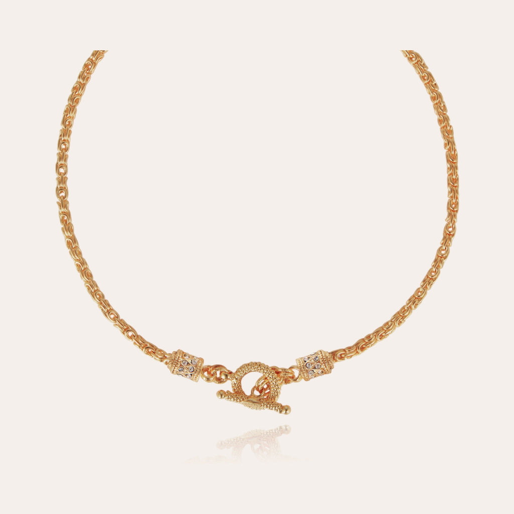 Gas Bijoux collier Maglia doré