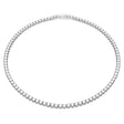 COLLIER MATRIX TENNIS SWAROVSKI BLANC