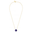 COLLIER VICTORIA LAPIS LAZULI OR JAUNE
