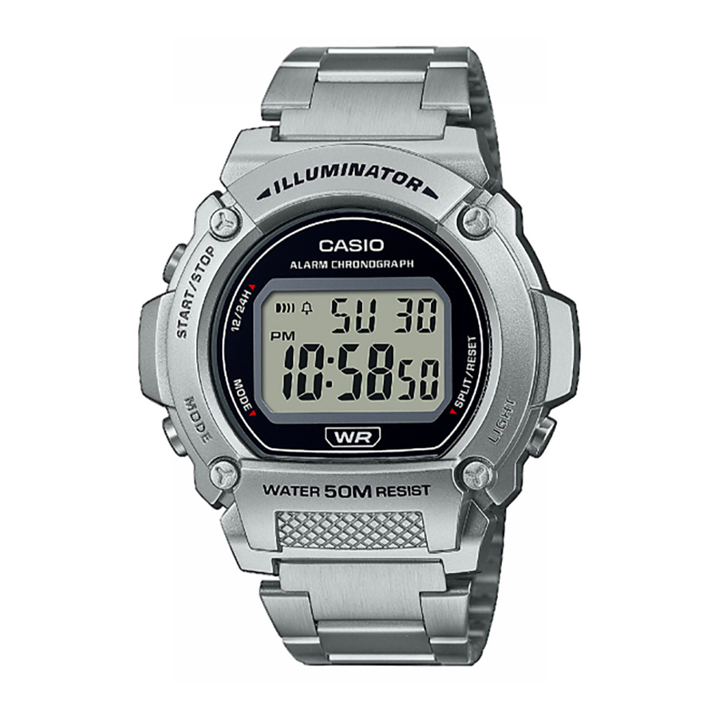 MONTRE CASIO NUMERIQUE W-219HD-1AVEF