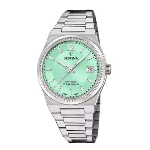 MONTRE FESTINA SWISS MADE RIVÉ F20035/3 VERTE