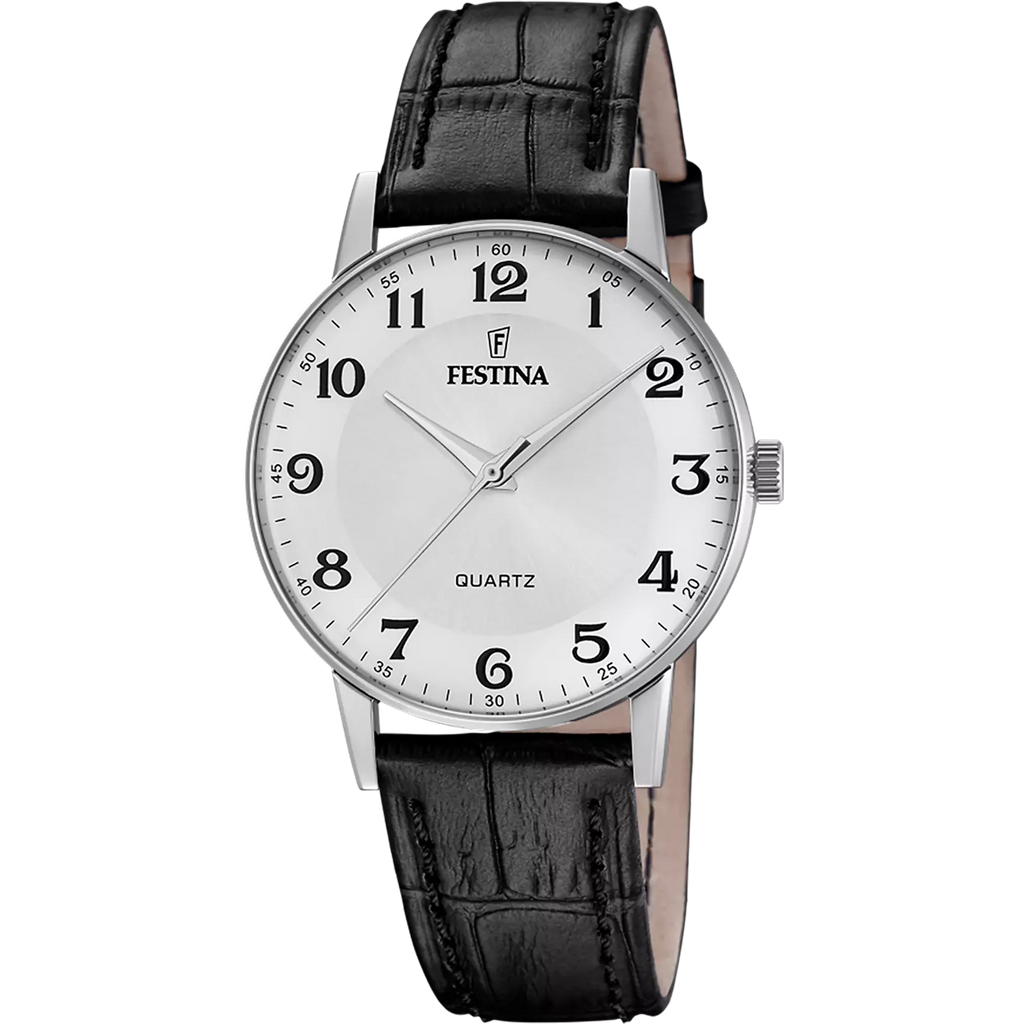 Montre Festina Homme F20690/1 – Cadran blanc & boîtier acier inoxydable

